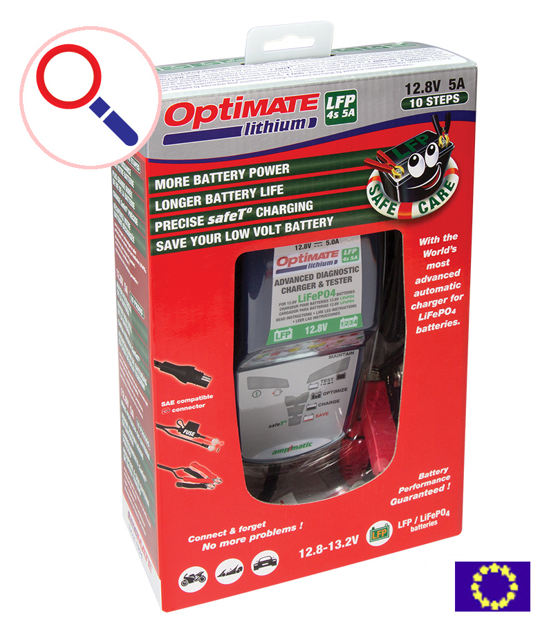 Optimate Lithium 4S 6A Pro Battery Charger — Shop Braille