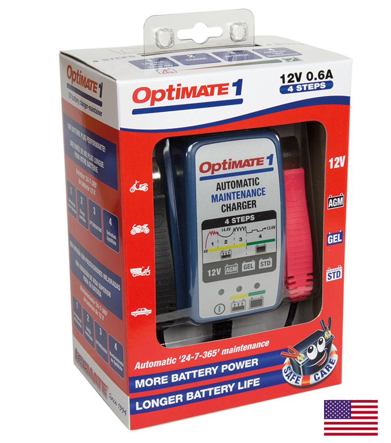 OptiMate TM-471 Lithium Charger 12v .8a - T1 Race Development