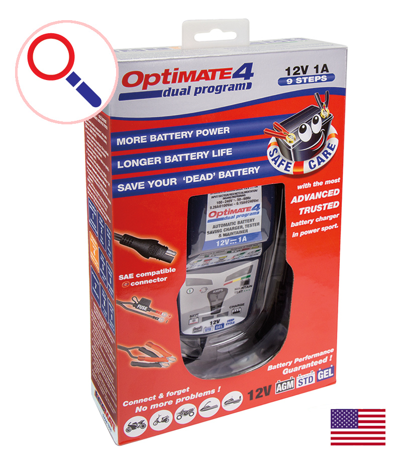 OptiMate 4 Dual Program - OptiMate