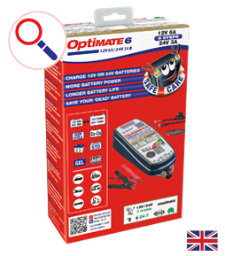 OptiMate 6 12V/24V – テックメイトジャパン 公式HP OptiMate充電器