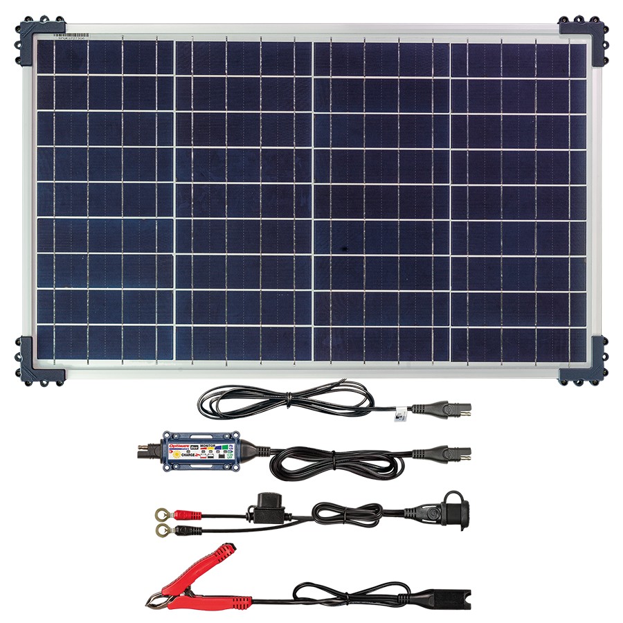 Optimate Solaire avec 10 watts Panneau Tm522-1 Chargeur & Moniteur Système