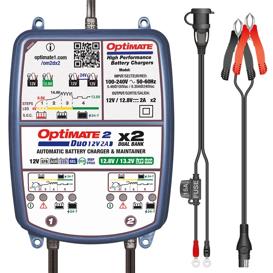 OPT2 Ref Optimate 2 Battery Charger 