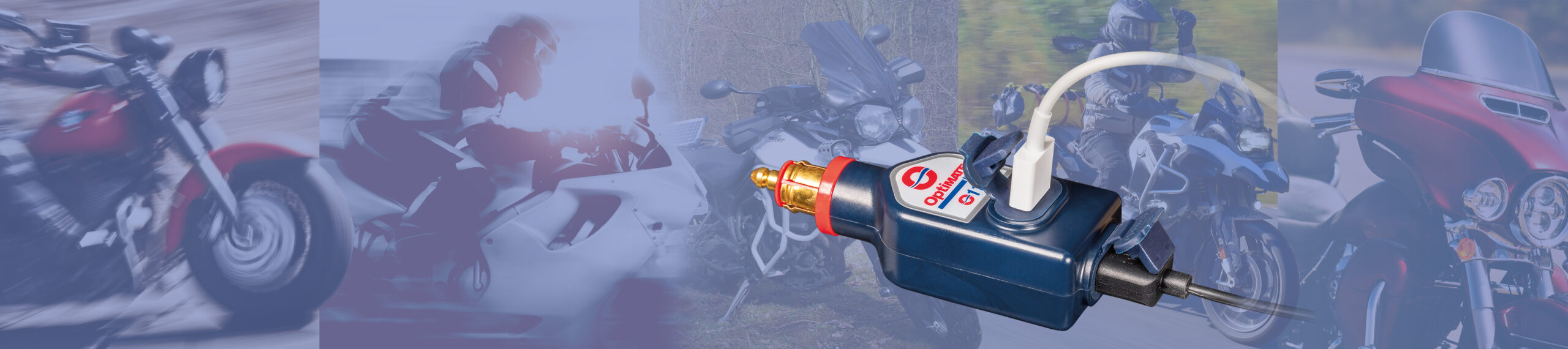 O-115, OptiMate USB charger for motorcycles