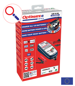 Battery Charger Optimate 6 for BMW elderly model since 1969