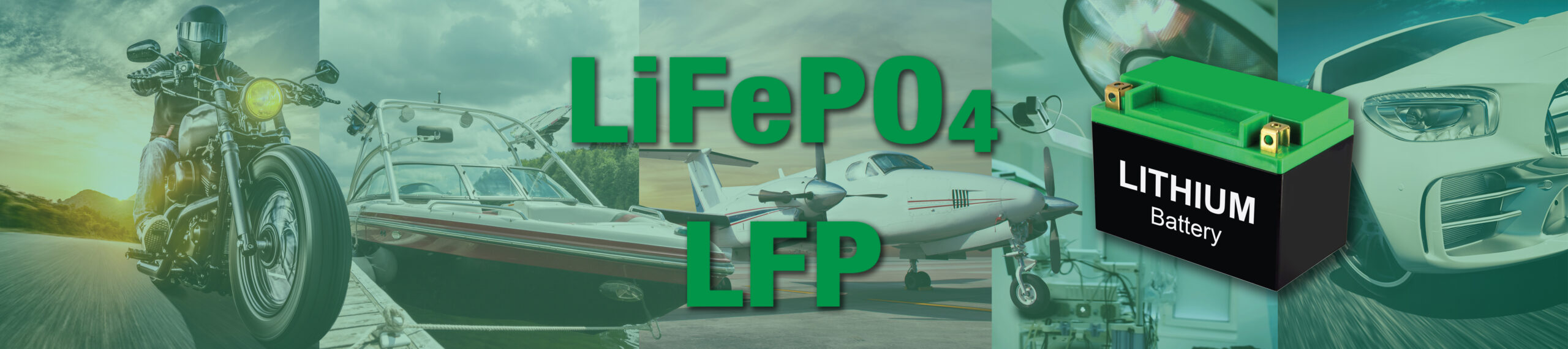 Batteria al Litio LiFePO4 LFP