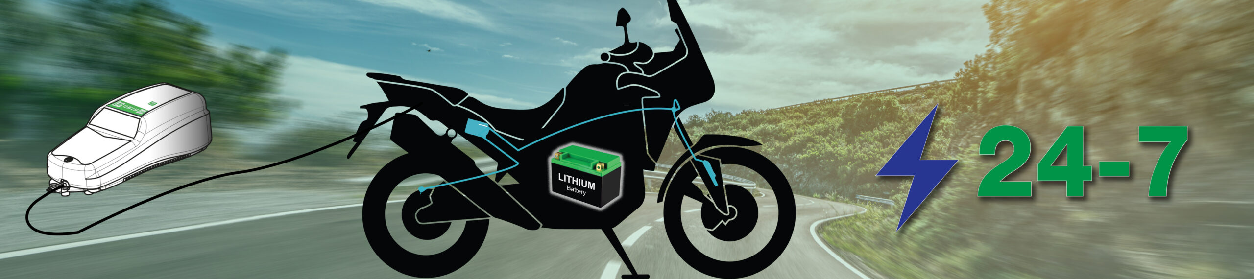 Lithium-Ionen-batterie 24-7 sichere Wartung