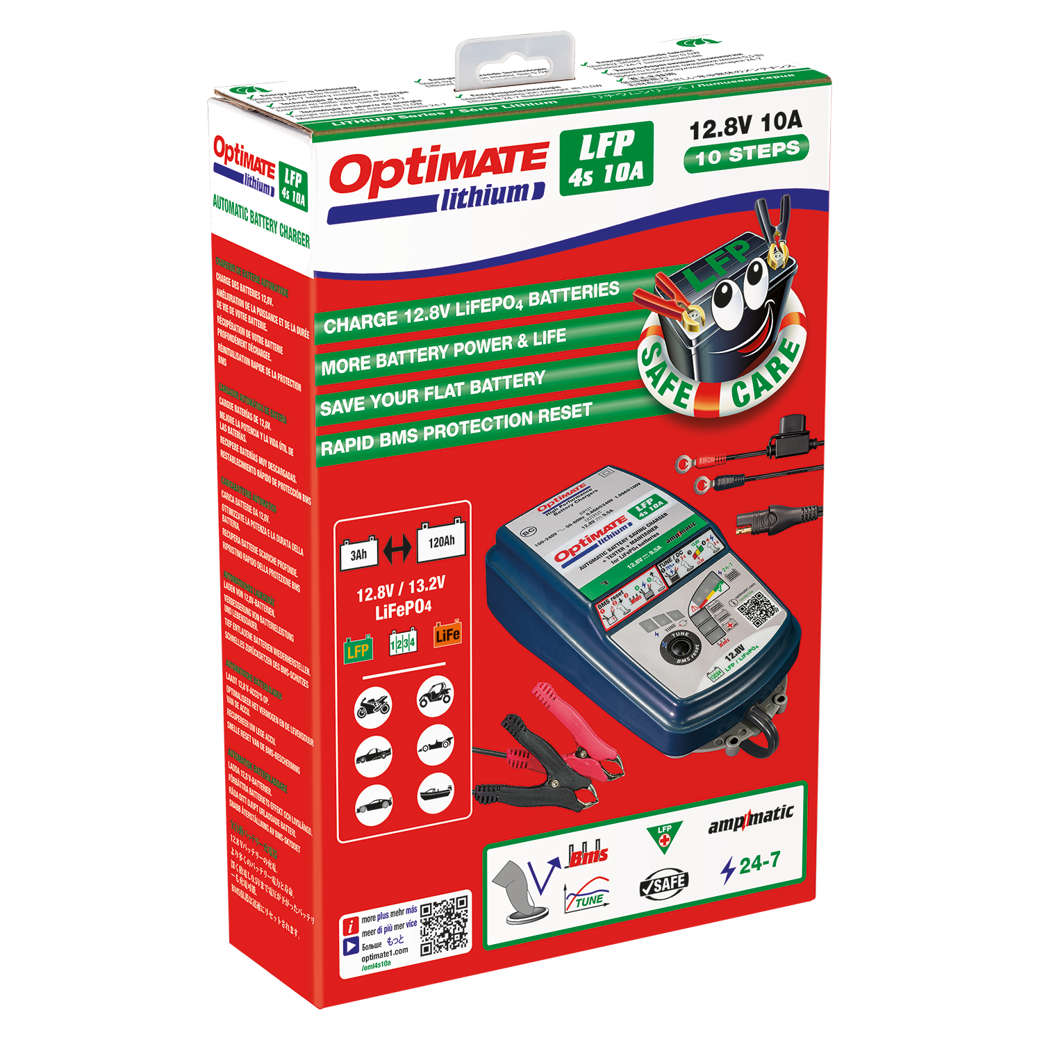 OptiMate Lithium 4s 10A - OptiMate