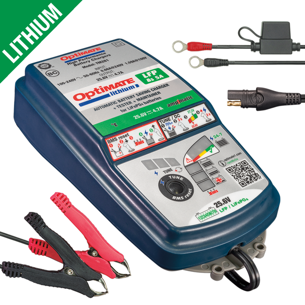 Lithium Battery Charger Series OptiMate