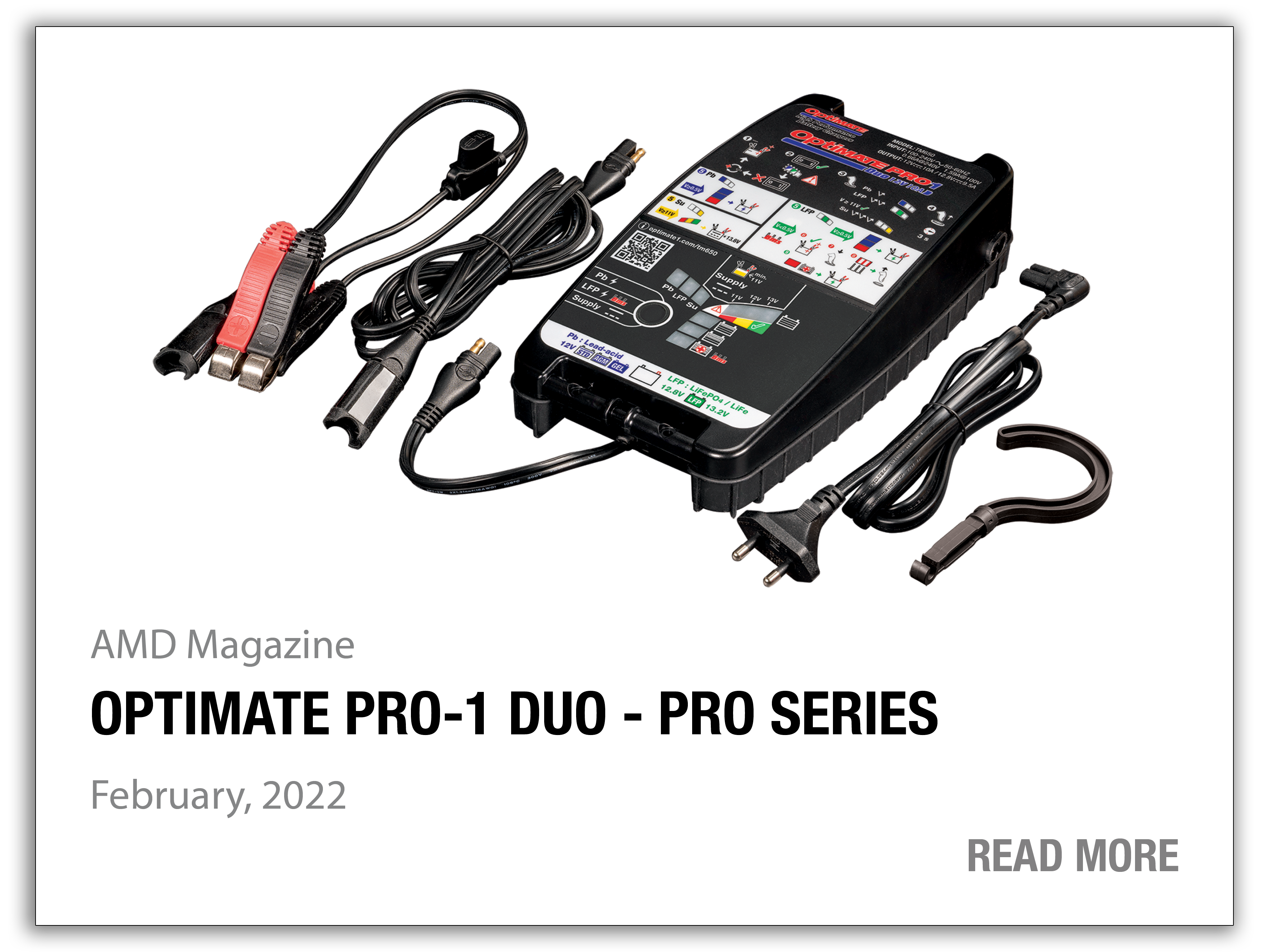 article thumbnail: OptiMate PRO-1 DUO - PRO series (AMD Magazine)