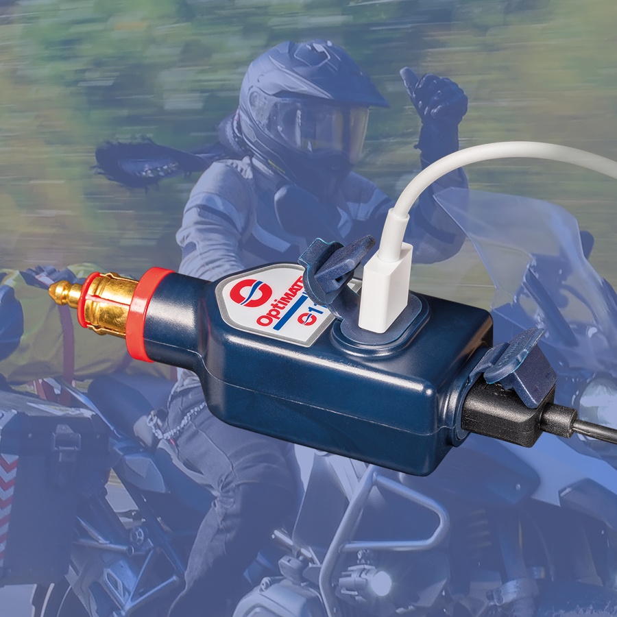 Impermeable moto 12 V cargador USB dual adaptador de corriente DIN enchufe  enchufe para motocicleta