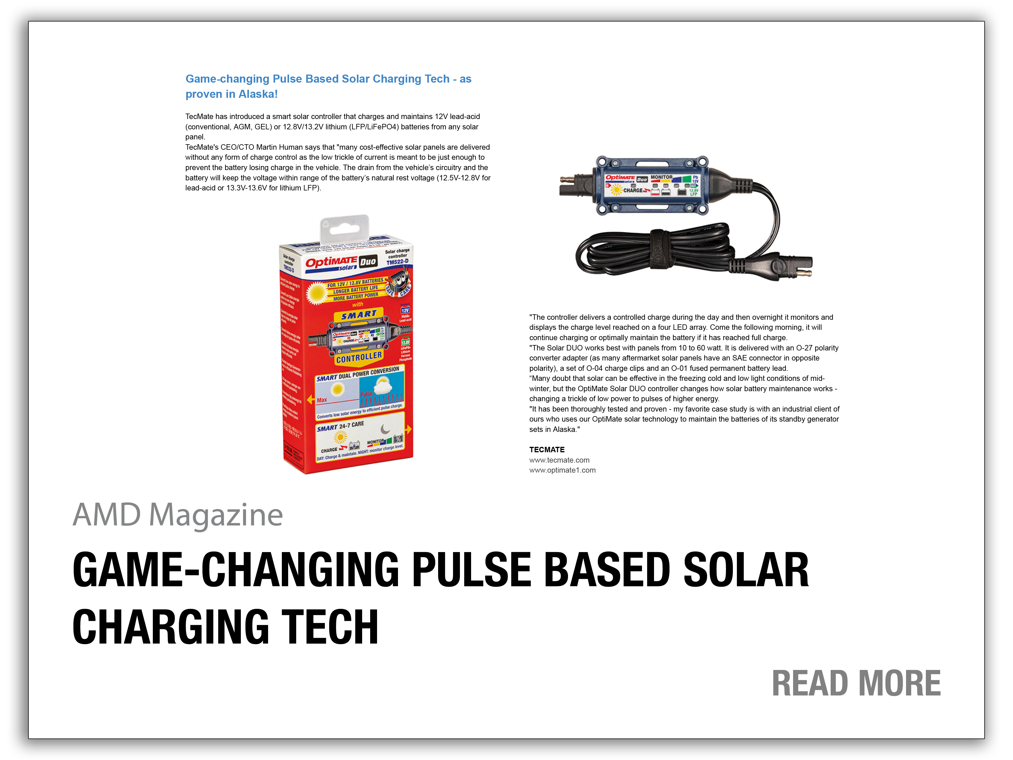 article thumbnail: Game-changing pulse based solar charging tech
