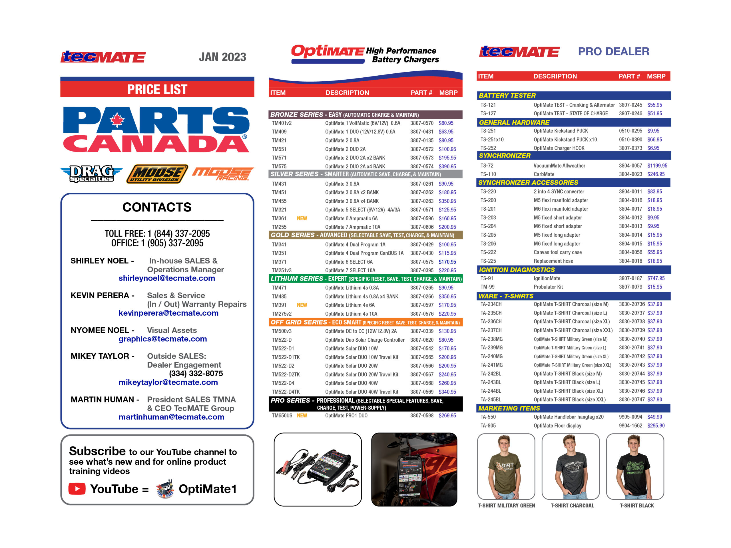 Parts Canada OptiMate