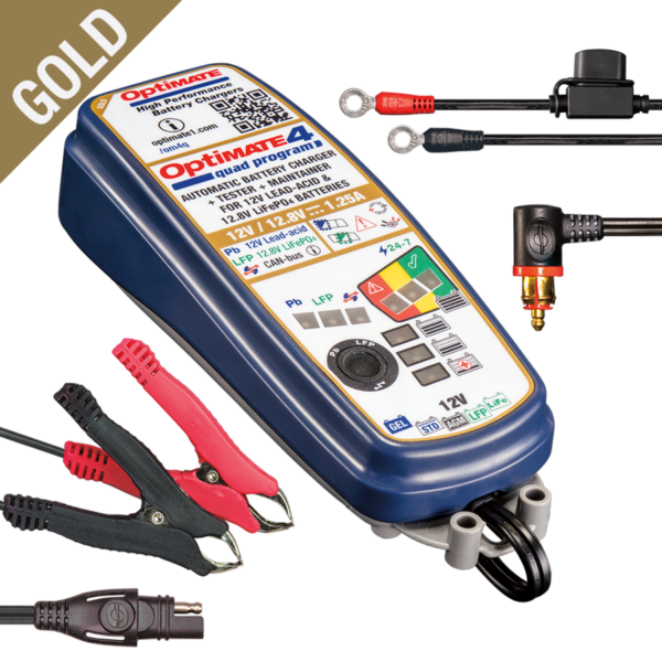 OptiMate 4 Quad Program | Edizione Premium