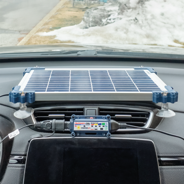 OptiMate Solar DUO Car Kit with 10W Panel - Image 5