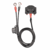OptiMate Porta MagCode 12V Per Ricarica Magnetica – Montaggio A Pannello Con Cavo 100 Cm, Fusibile 15A, Resistente A -40°C, Usato Da Aston Martin E Ferrari