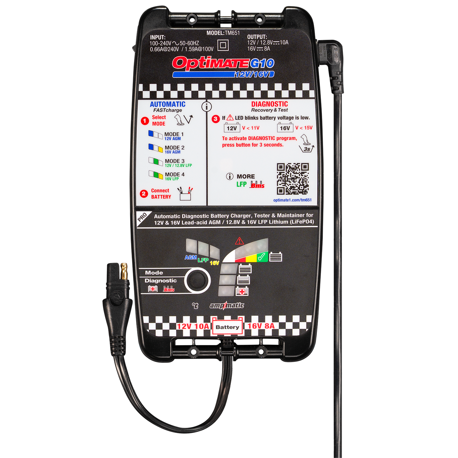 OptiMate G10 12V/16V – Bild 2