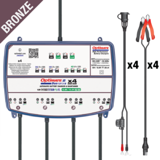 OptiMate 2 DUO x 4 BANK