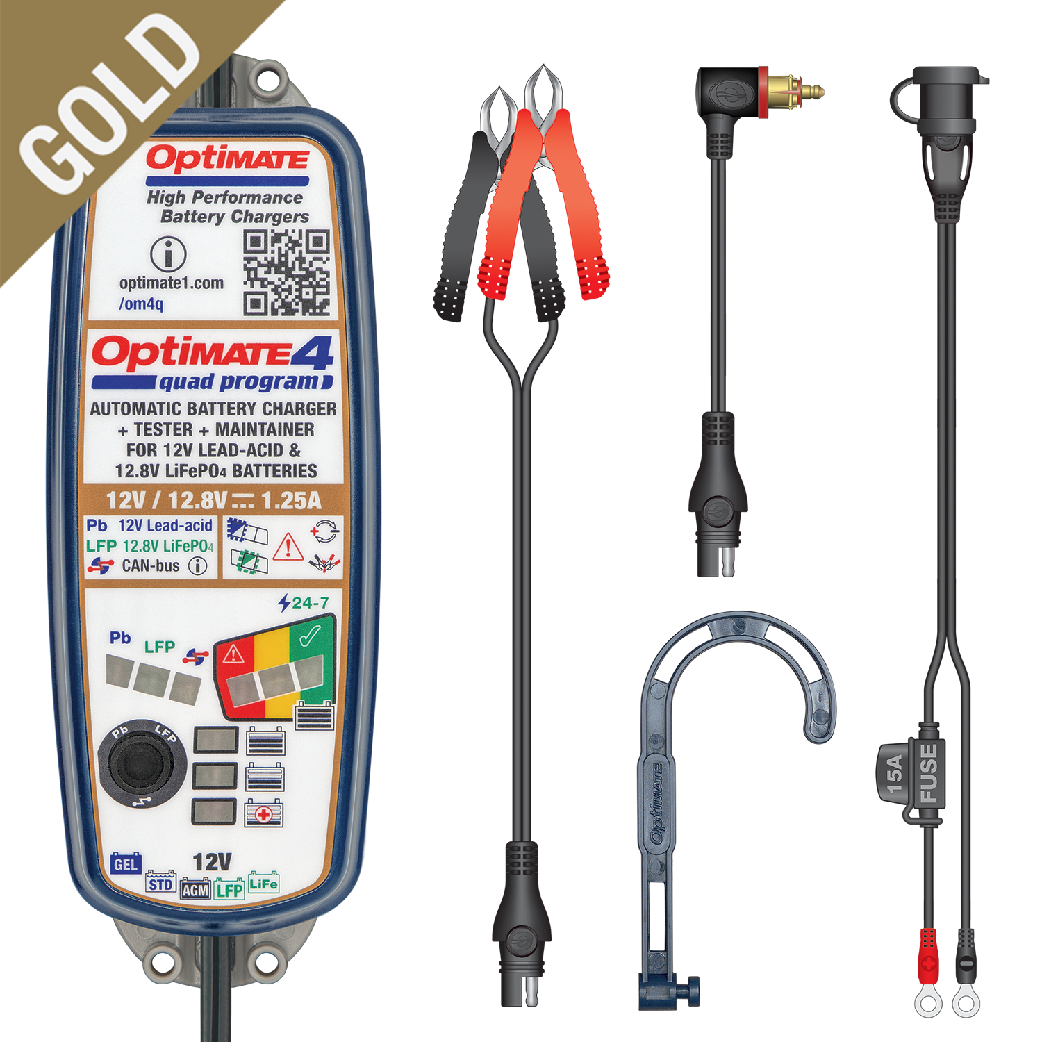 OptiMate 4 Quad Program | PREMIUM Editie