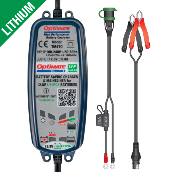 OptiMate Lithium 4s 0.8A - OptiMate