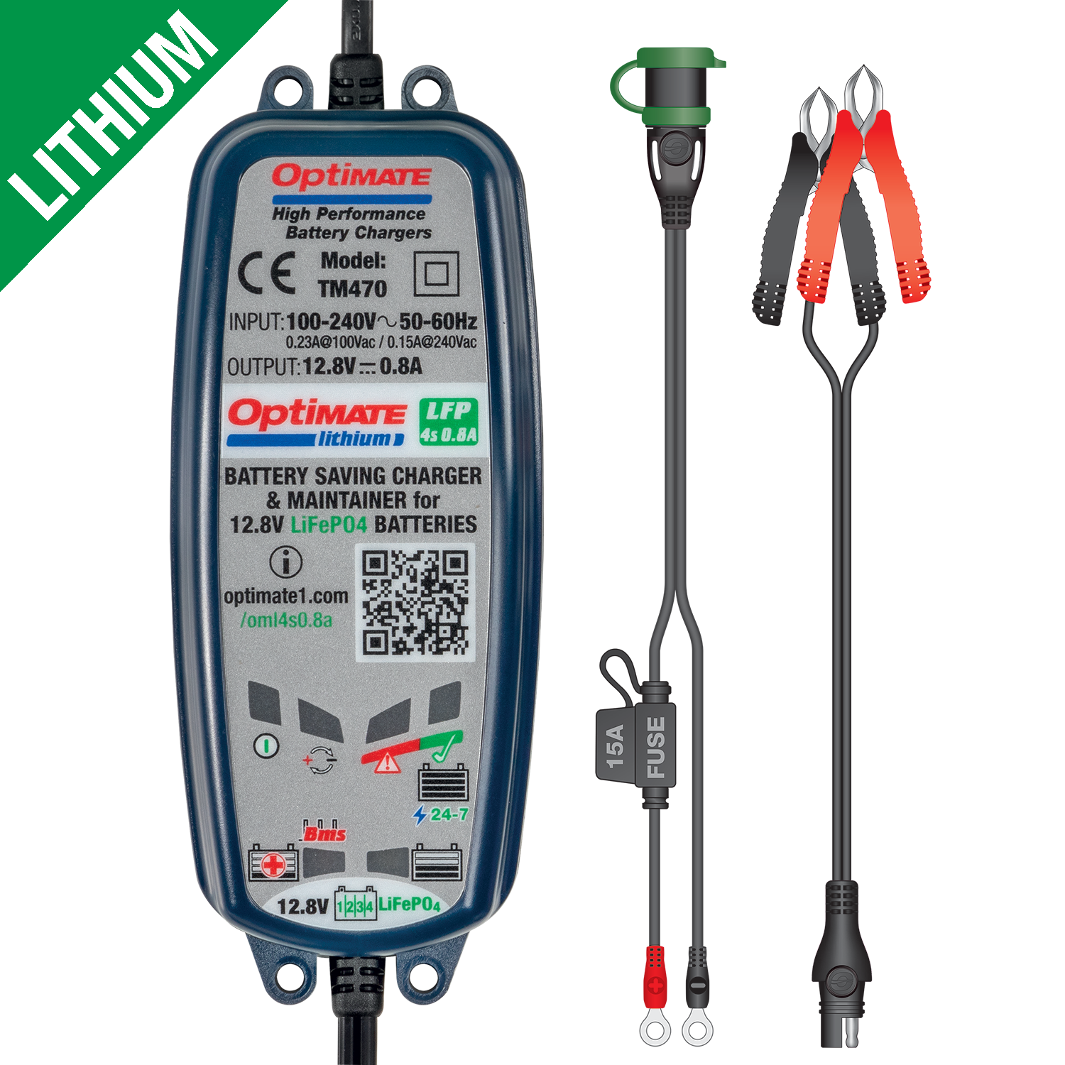 OptiMate Lithium 4s 0.8A